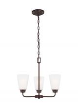 Generation-Seagull 3115203-710 - Three Light Chandelier