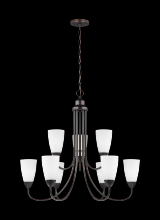 Generation-Seagull 3120209-710 - Nine Light Chandelier