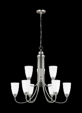 Generation-Seagull 3120209-962 - Nine Light Chandelier