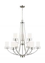 Generation-Seagull 3121609-962 - Nine Light Chandelier