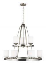 Generation-Seagull 3130709EN3-962 - Nine Light Chandelier