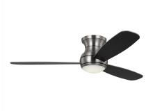 Generation-Seagull 3OBSHR52BSD - Orbis 52 Inch Indoor/Outdoor Integrated LED Dimmable Hugger Ceiling Fan