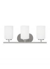 Generation-Seagull 41162EN3-05 - Three Light Wall / Bath