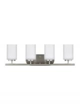 Generation-Seagull 41163-962 - Four Light Wall / Bath