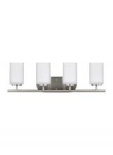 Generation-Seagull 41163EN3-962 - Four Light Wall / Bath