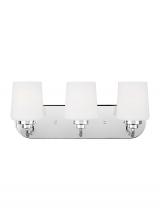 Generation-Seagull 4402803-05 - Three Light Wall / Bath