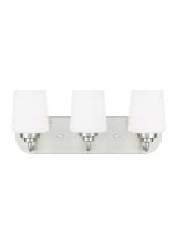 Generation-Seagull 4402803-962 - Three Light Wall / Bath