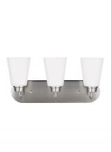 Generation-Seagull 4415203-962 - Three Light Wall / Bath