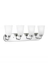 Generation-Seagull 4415204-05 - Four Light Wall / Bath