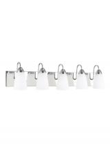 Generation-Seagull 4420205-05 - Five Light Wall / Bath