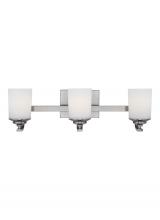 Generation-Seagull 4430703-962 - Three Light Wall / Bath