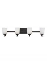 Generation-Seagull 4430704-710 - Four Light Wall / Bath