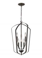 Generation-Seagull 5134906-710 - Medium Six Light Hall / Foyer