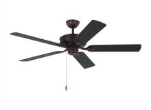 Generation-Seagull 5LD52BZ - Linden 52'' traditional indoor bronze ceiling fan with reversible motor