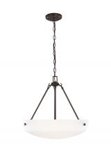 Generation-Seagull 6615203-710 - Three Light Pendant