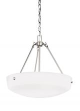 Generation-Seagull 6615203-962 - Three Light Pendant