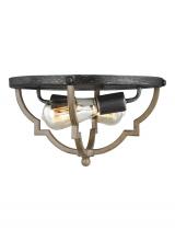 Generation-Seagull 7524902-846 - Two Light Flush Mount