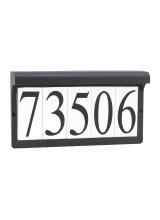 Generation-Seagull 9600-12 - Address light collection traditional black powdercoat aluminum address sign light fixture