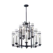 Generation-Seagull F2629/8+4AF/BS - Extra Large Chandelier