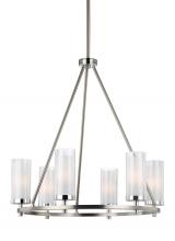 Generation-Seagull F2985/6SN/CH - Medium Chandelier