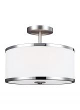 Generation-Seagull SF335SN/CH - Semi-Flush Mount