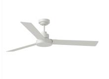 Generation-Seagull 3JVR58RZW - Jovie 58" Indoor/Outdoor Matte White Ceiling Fan with Handheld / Wall Mountable Remote Control a