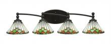 Toltec Company 594-DG-9375 - Bathroom Lighting