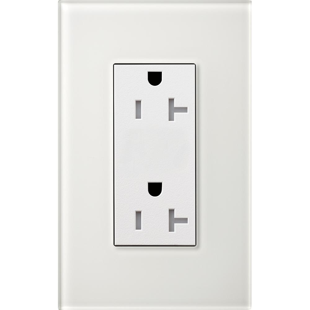 DUPLEX 20A TR RECEPTACLE CWH NO FP