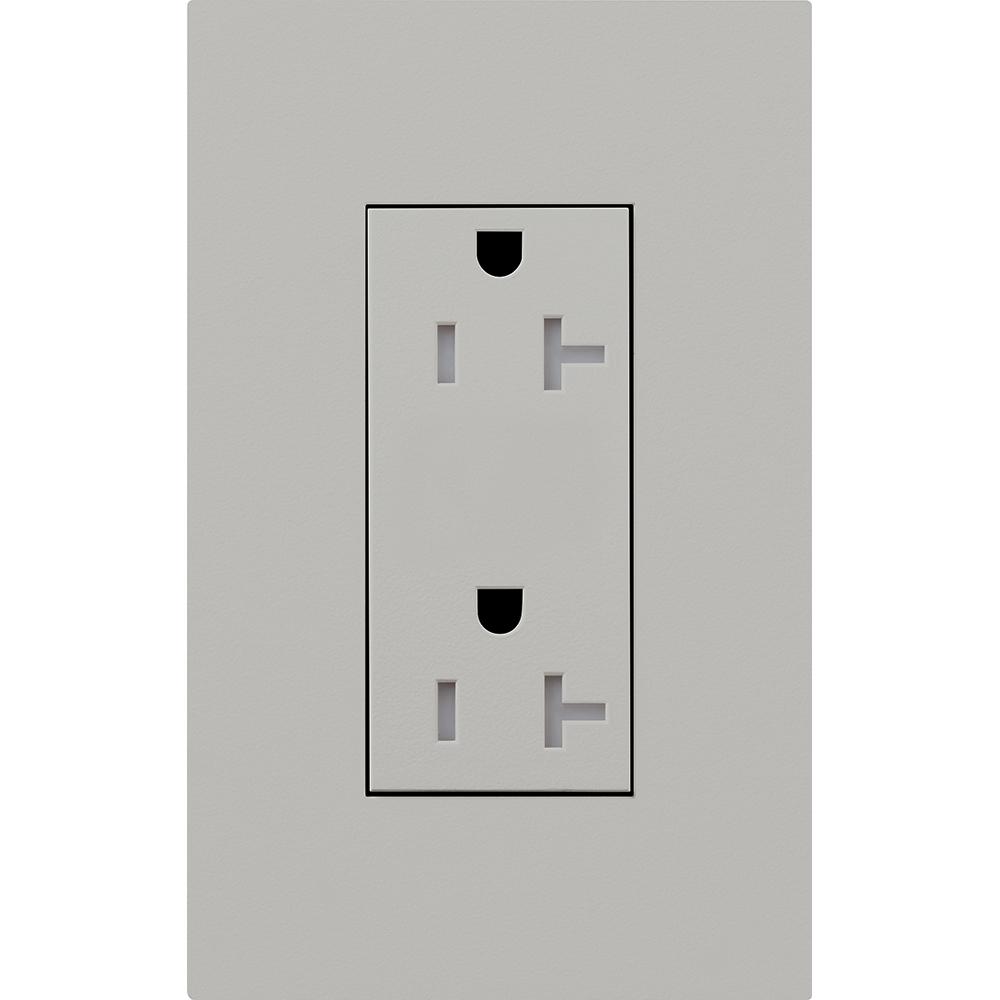 DUPLEX 20A TR RECEPTACLE GR NO FP