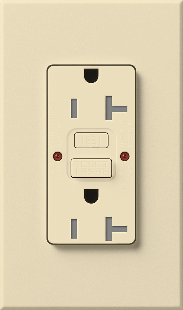 NT 20A GFCI SELF TESTING BEIGE