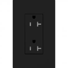 Lutron Electronics LTR-F20-TR-BL - DUPLEX 20A TR RECEPTACLE BL FP