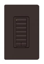 Lutron Electronics RRD-HN6BRL-BR - CL RA2 6BRL HYB ST KEYPAD BROWN