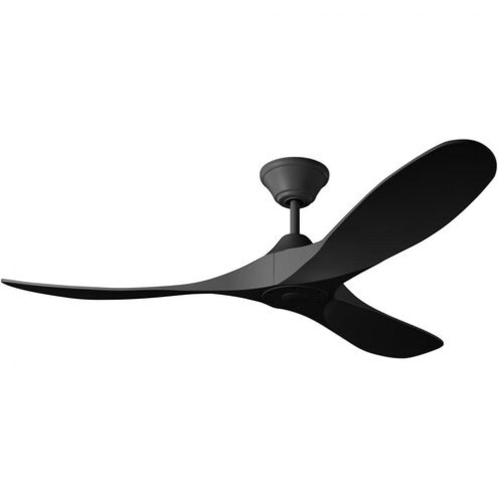 Maverick coastal 52-inch indoor/outdoor Energy Star ceiling fan in midnight black finish