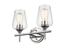 Millennium 9702-CH - Ashford 2-Light Vanity Chrome