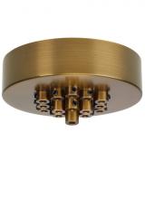 Visual Comfort & Co. 700TDMRD19TS - Line-Voltage Mini Canopy 19 Port Round