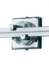 Visual Comfort & Co. 700WMOP2SQZ - Wall MonoRail 2" Square Power Feed Canopy Single-Feed