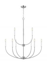 Generation-Designer 3167109-962 - Greenwich Nine Light Chandelier