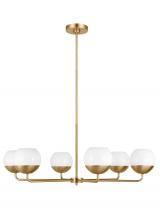 Generation-Designer 3168106EN3-848 - Alvin Six Light Chandelier