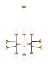 Generation-Designer 3187912-848 - Cafe Twelve Light Large Chandelier