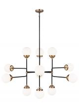 Generation-Designer 3187912EN-848 - Cafe Twelve Light Large Chandelier