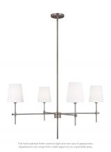 Generation-Designer 3287204EN-965 - Baker Four Light Large Chandelier