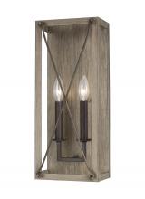 Generation-Designer 4126302-872 - Thornwood Two Light Wall / Bath Sconce