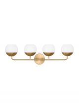 Generation-Designer 4468104-848 - Alvin Four Light Wall / Bath