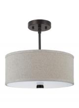 Generation-Designer 77262-710 - Dayna Shade Pendants Two Light Flush / Semi-Flush Convertible