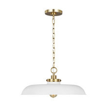 Generation-Designer CP1231MWTBBS - Wellfleet Medium Wide Pendant