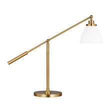 Generation-Designer CT1101MWTBBS1 - Wellfleet Dome Desk Lamp