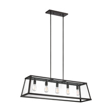 Generation-Designer F3073/5ORB - Harrow Linear Chandelier