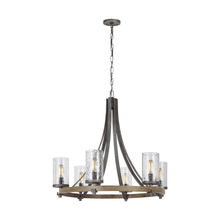 Generation-Designer F3134/6DWK/SGM - Angelo Medium Chandelier