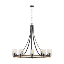 Generation-Designer F3137/10DWK/SGM - Angelo Large Chandelier