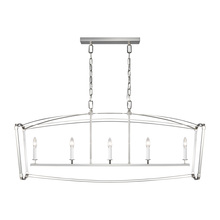 Generation-Designer F3326/5PN - Thayer Linear Chandelier